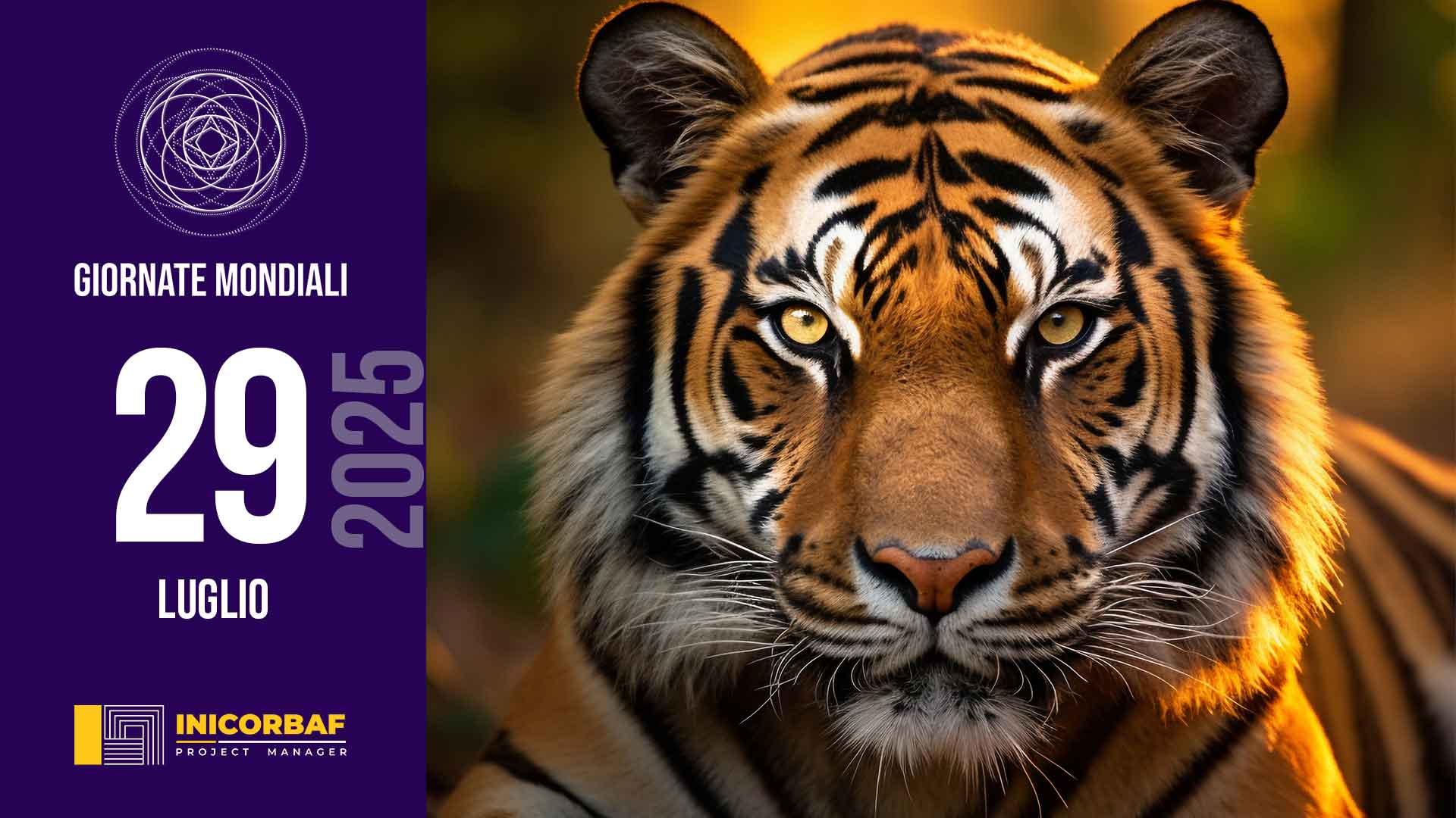  Giornata Mondiale della tigre