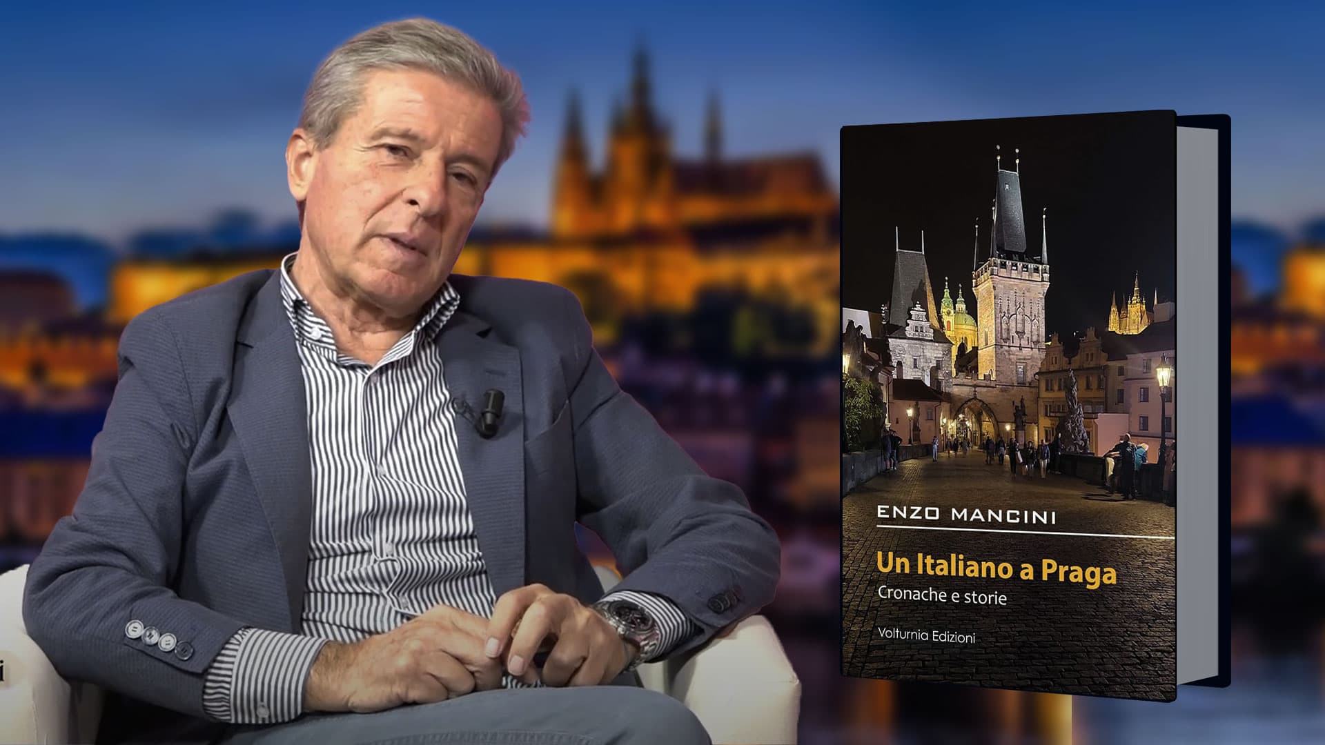 Una passeggiata attenta tra le ombre e la luce di Praga nel libro di Enzo Mancini